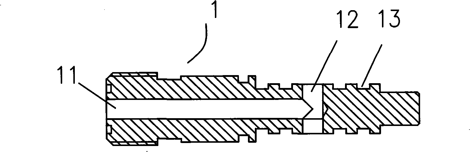 Pre-mixed abrasive high pressure water-jet system rotary pipe joint structure