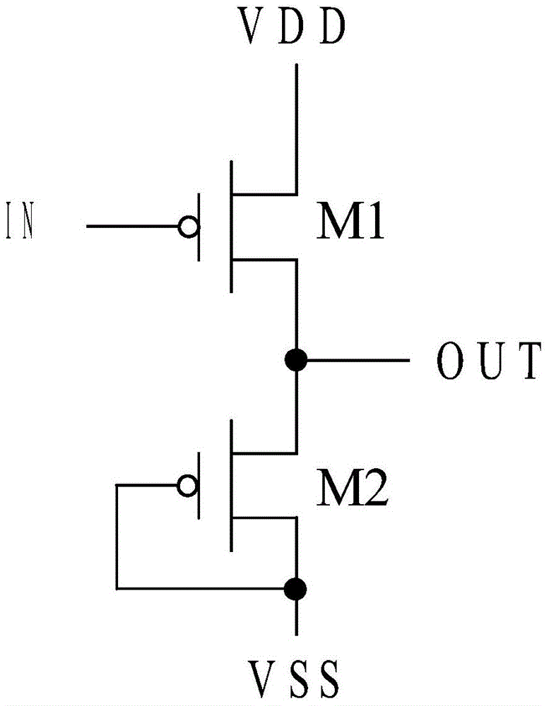 OLED phase inverting circuit and display panel