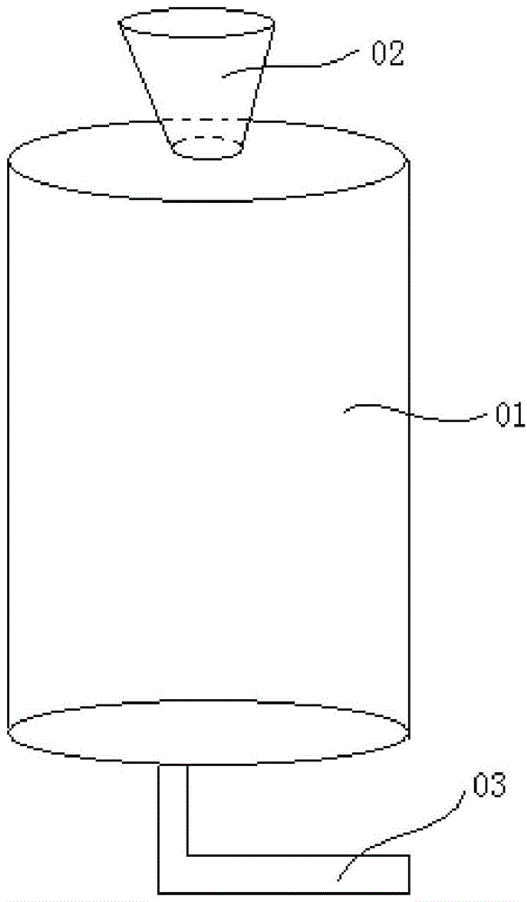 Vertical sand silo and application method thereof