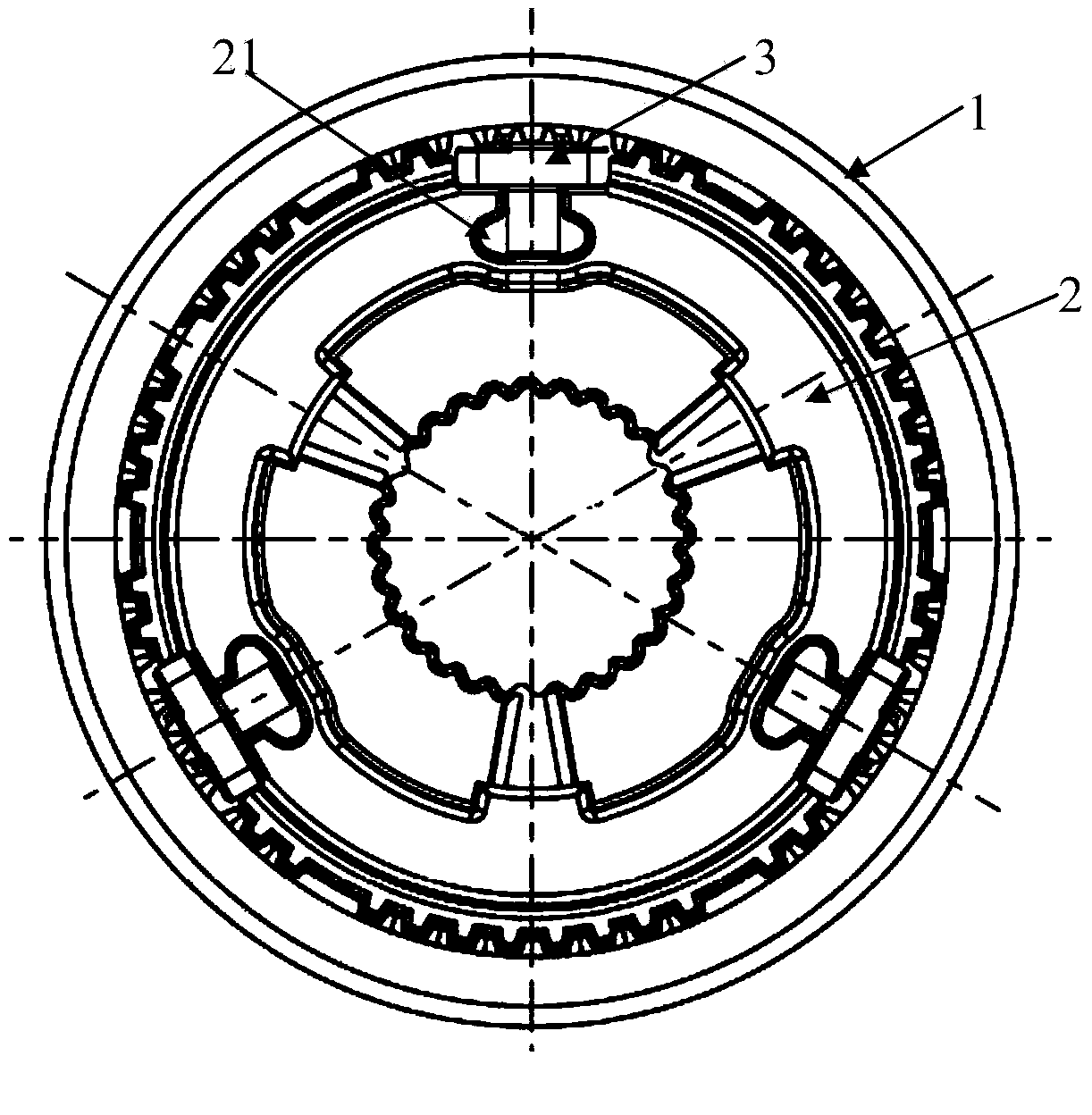 Out-of-gear-preventive synchronizer gear sleeve