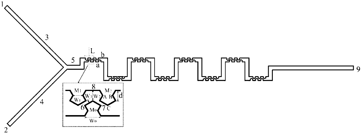 Passive convergence-diffusion micro-mixer for fluids with low diffusion coefficient