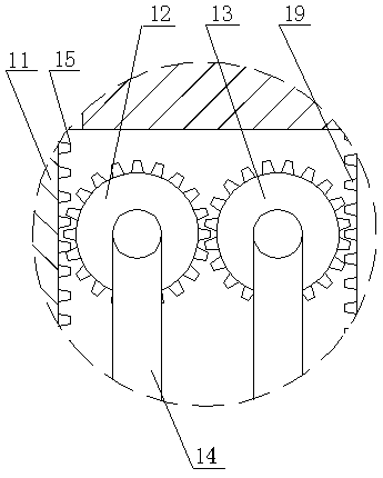 Punching device for automatic demolding