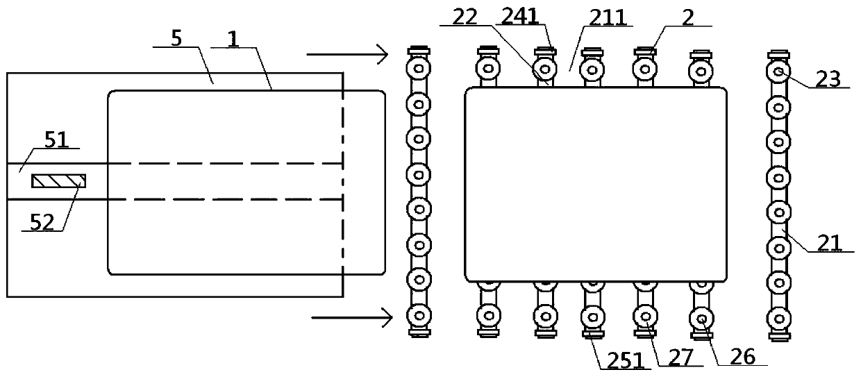 A processing technology for the upper plate of an H-shaped long beam