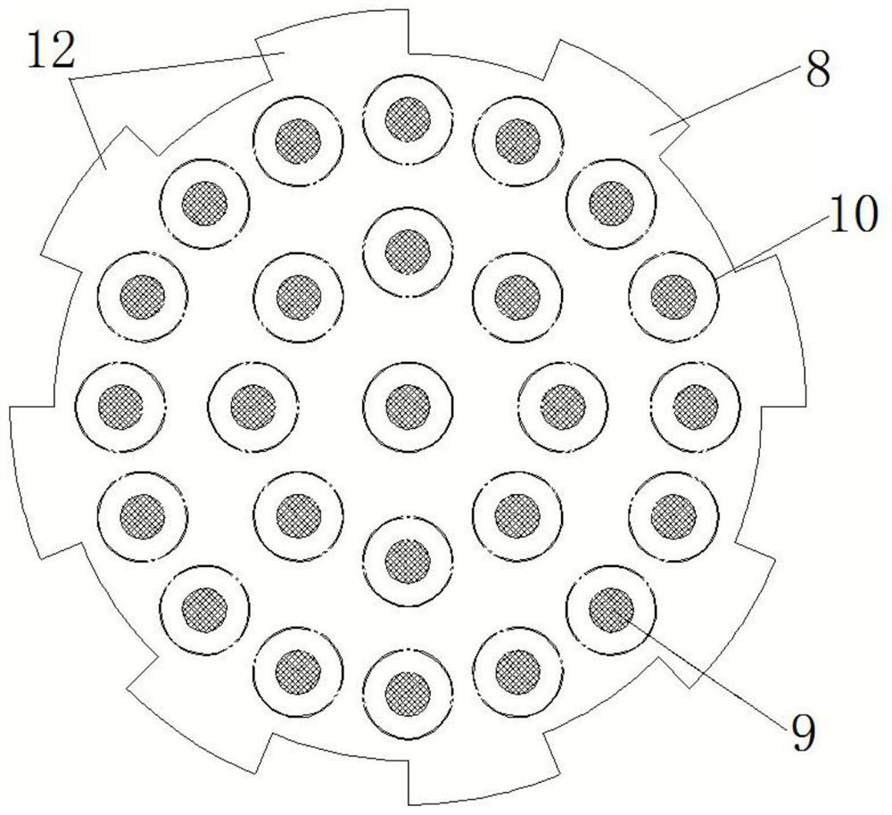 Efficient cell culture reactor and stirring system thereof