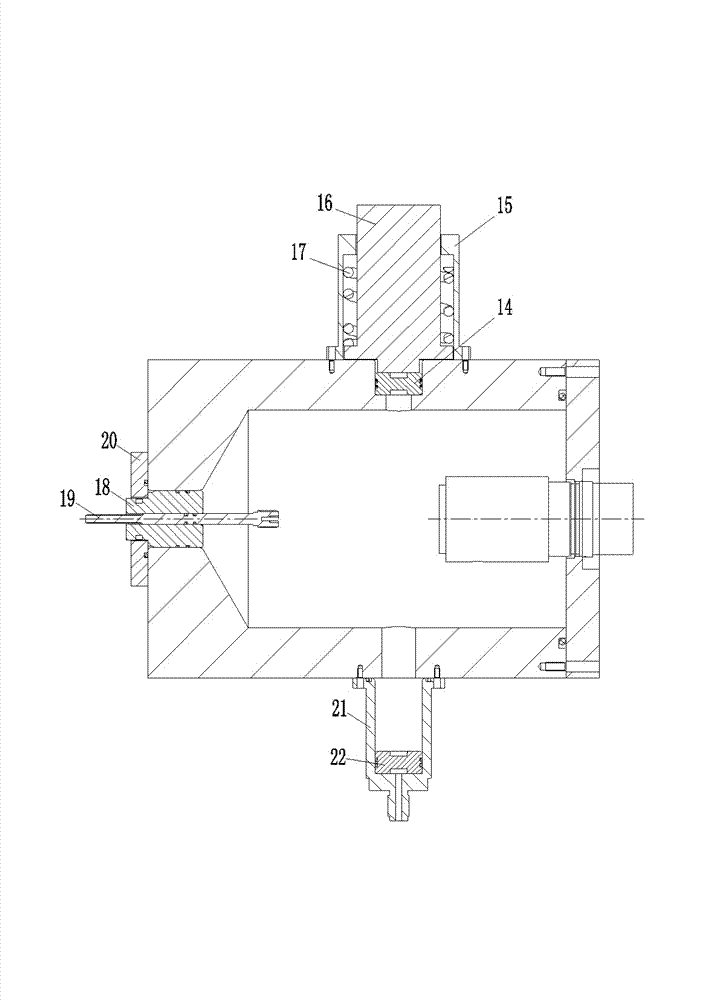 Underwater separable connector test device