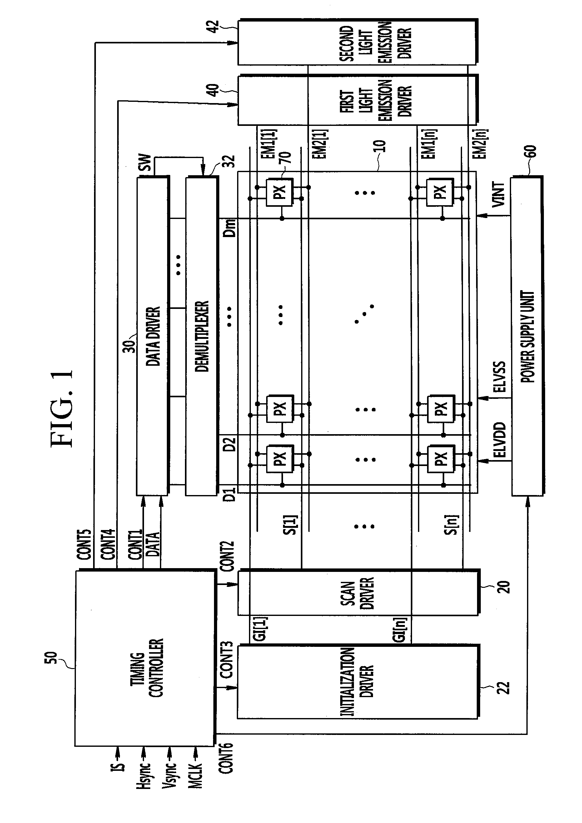 Pixel, display device comprising the same and driving method thereof