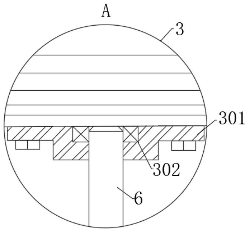 Biochemical precipitation device for wastewater based on industrial sewage recycling