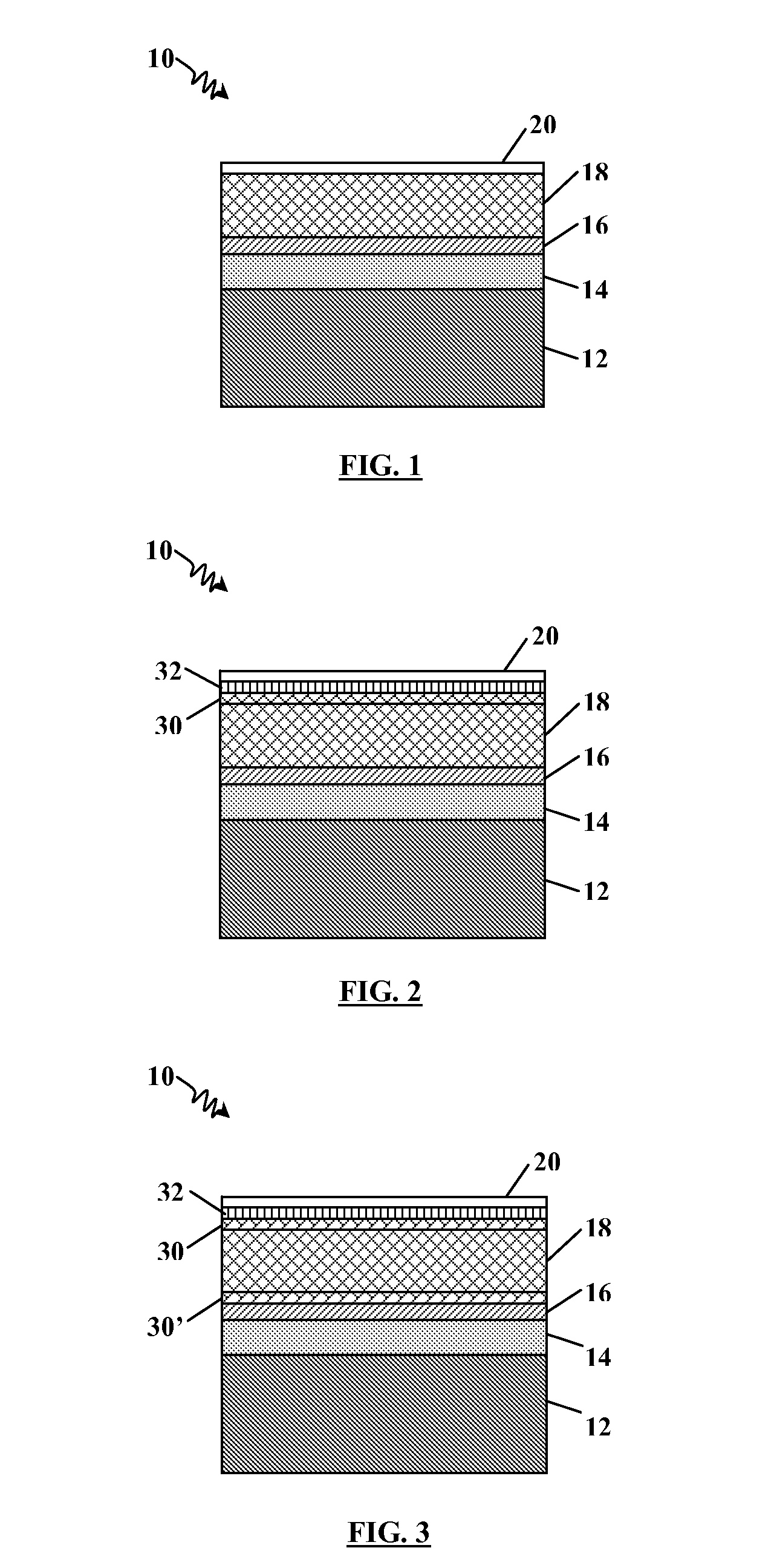 Layers that impede diffusion of metals in group vi element-containing materials