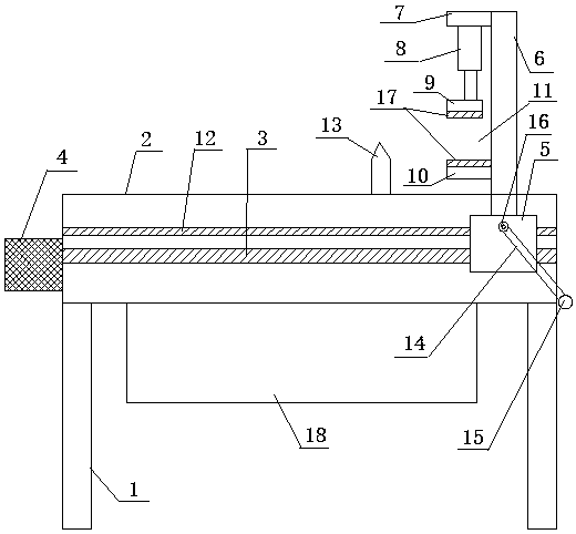 Locating device for wood processing