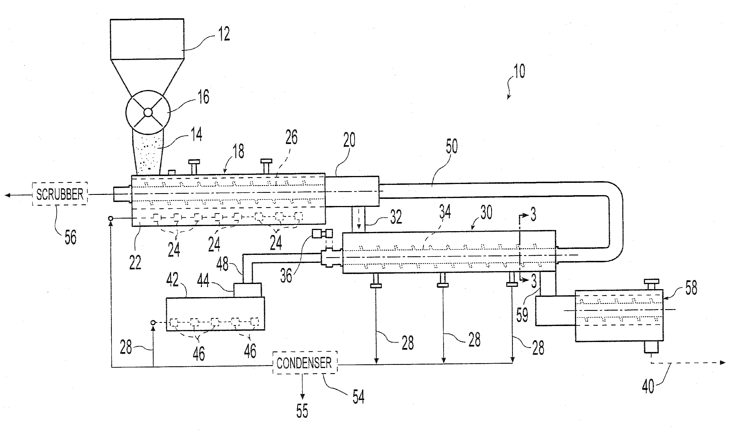 Pyrolyzer furnace apparatus and method for operation thereof