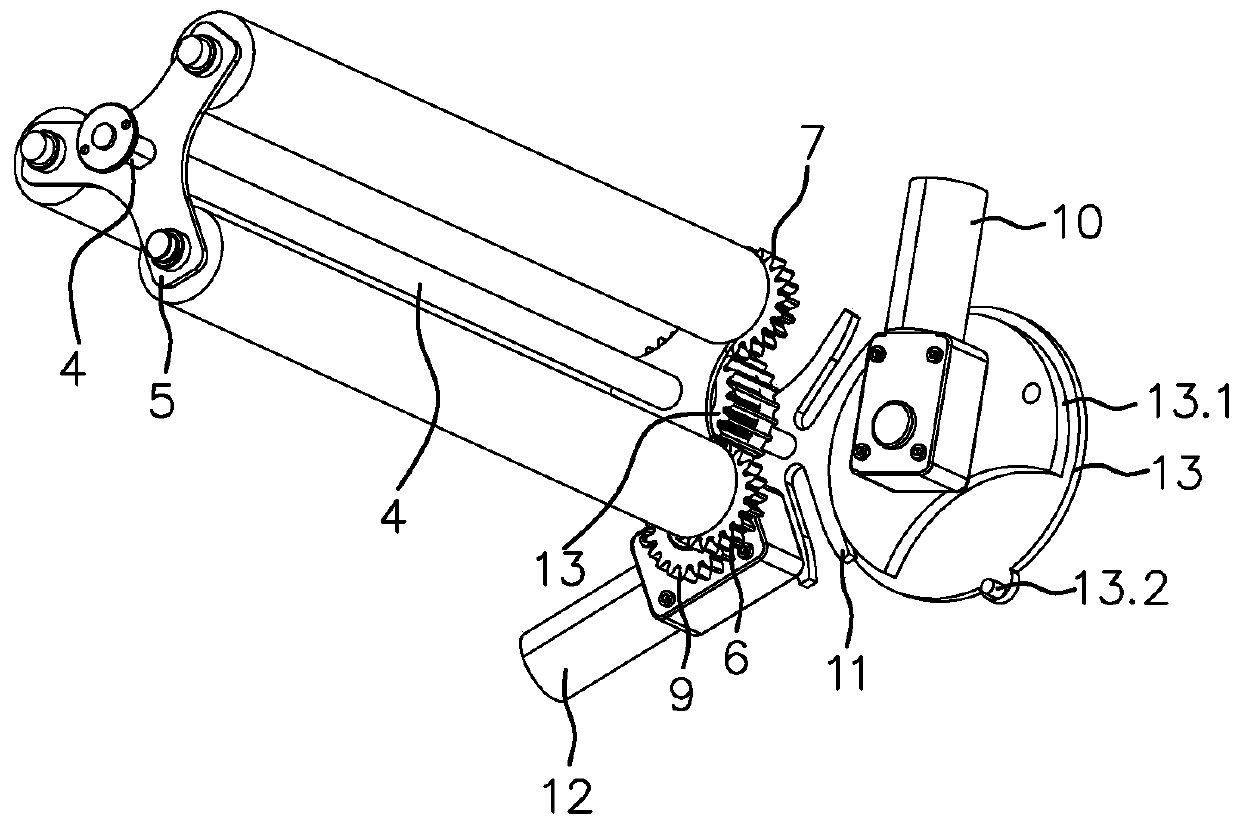 Bottle-shaped garbage recycling mechanism and recycling method thereof