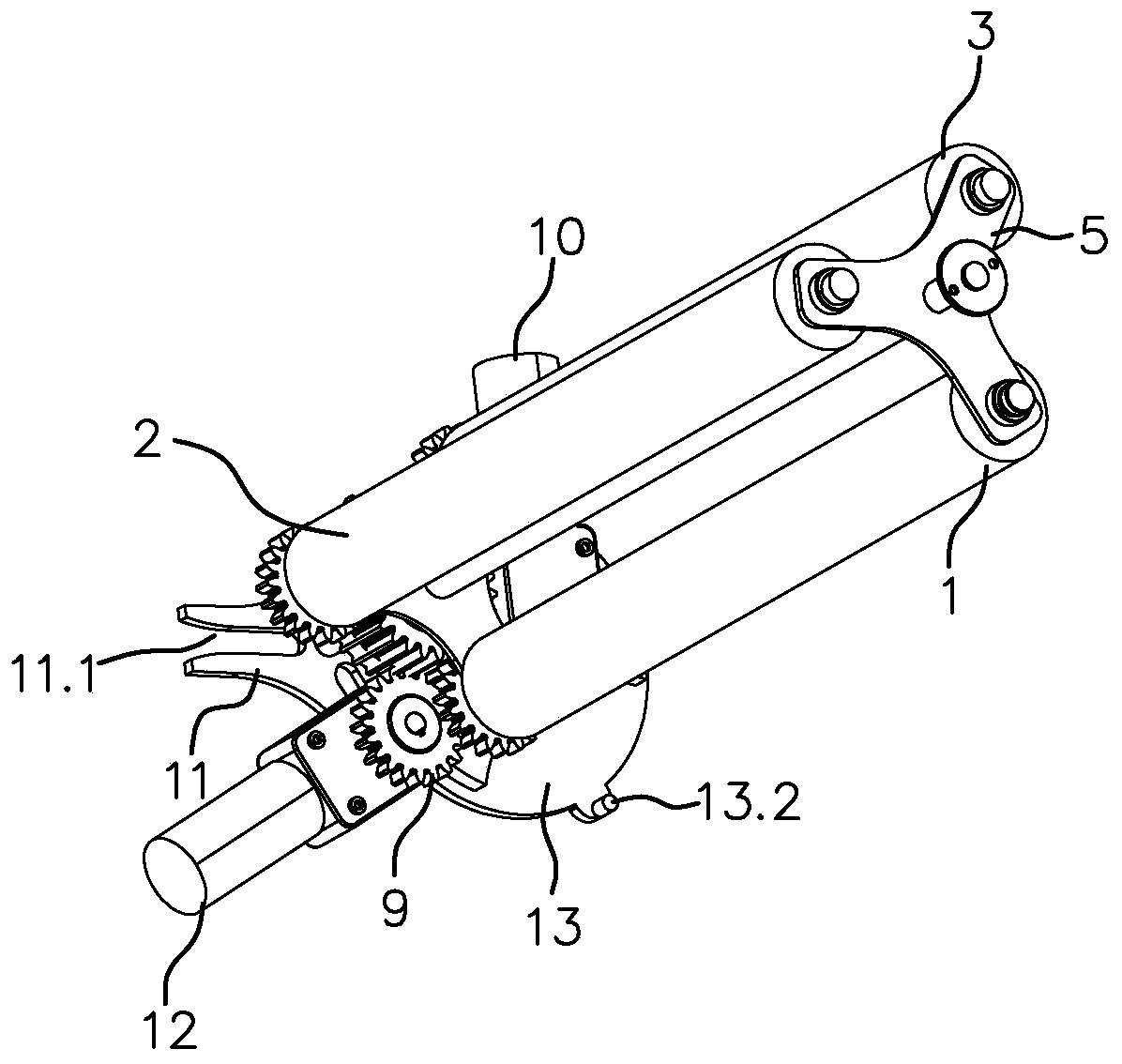 Bottle-shaped garbage recycling mechanism and recycling method thereof