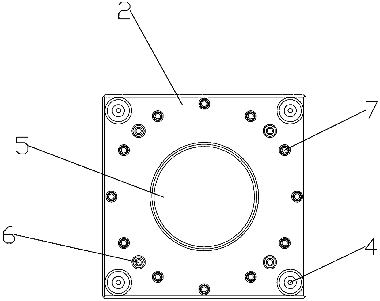 Flexible wheel virtual assembly detection device