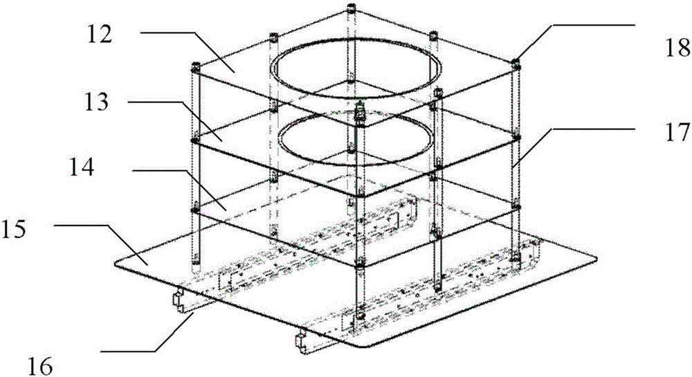 Automatic calibration device of static electric field sensor and calibration method thereof