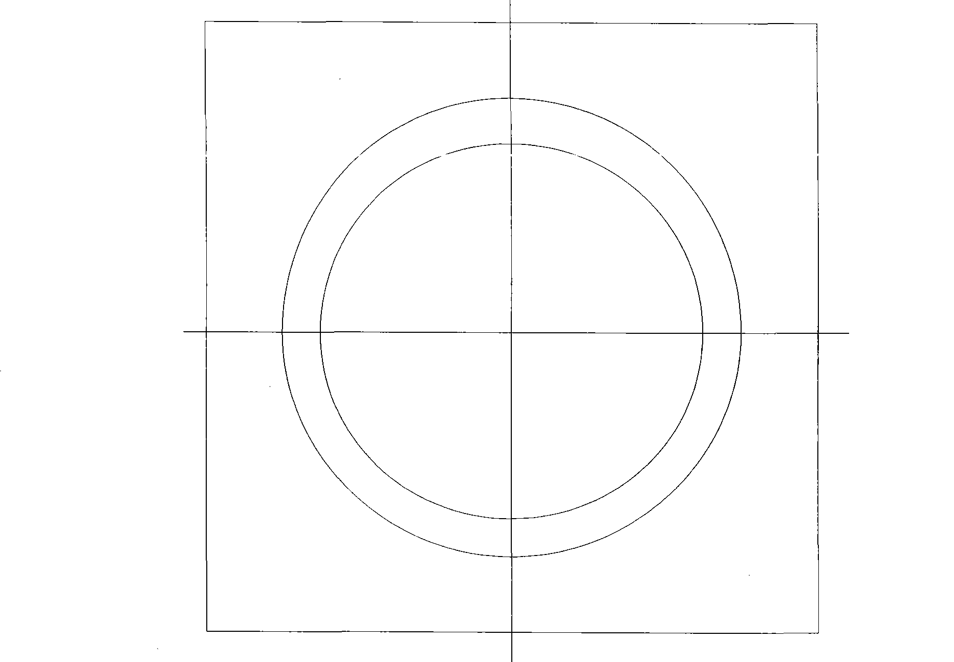 Foundry technique method of lower support board of ball type support