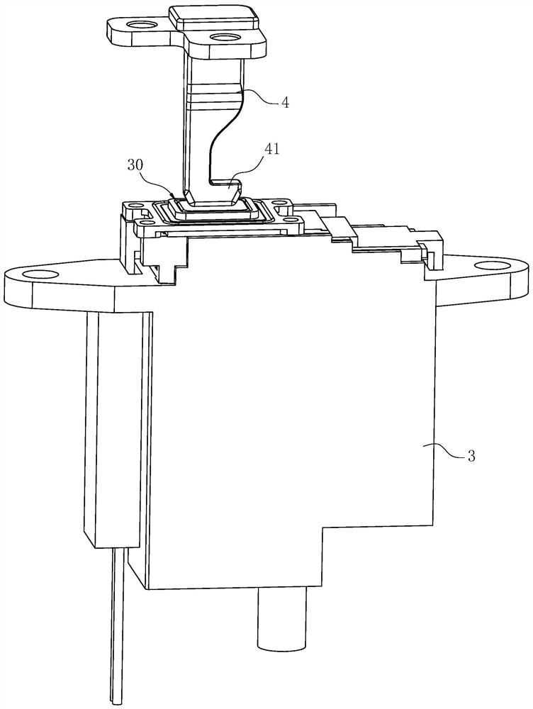 A door lock mechanism for electrical appliances and a dishwasher with the door lock mechanism