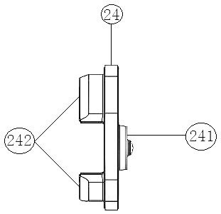 High-strength spring guide base for hydraulic system powder metallurgy and production process thereof