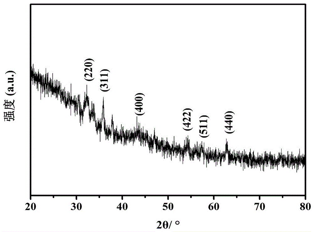 Preparation method and application of algae-based magnetic activated carbon material