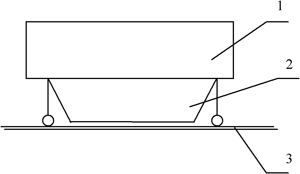 Train using electromagnetic brake method