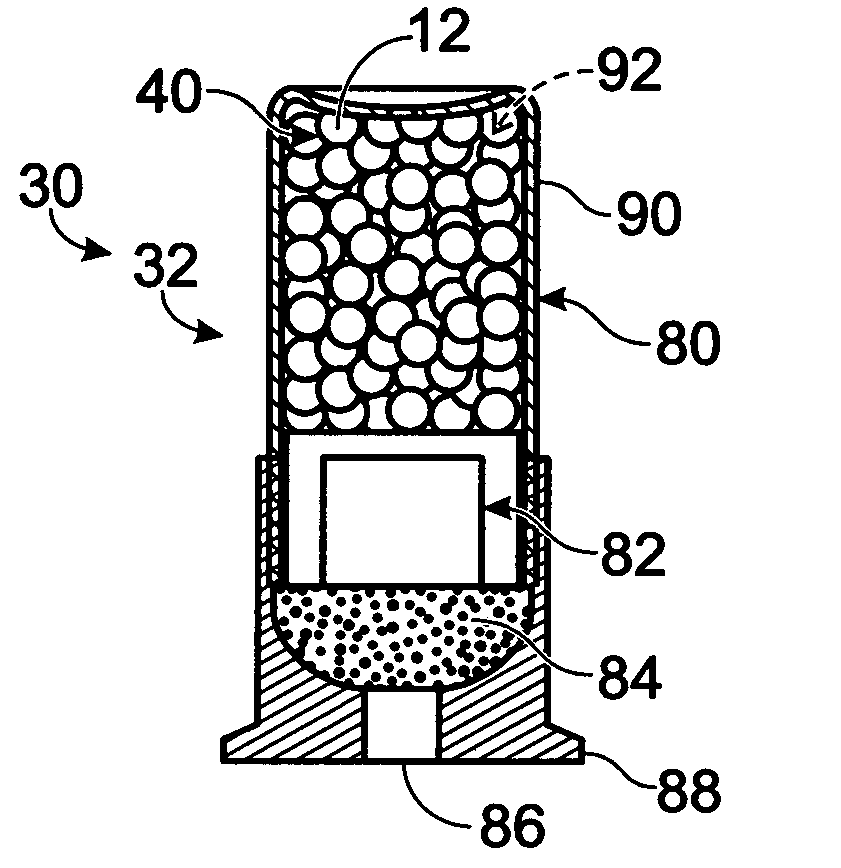 Ductile medium-and high-density, non-toxic shot and other articles and method for producing the same