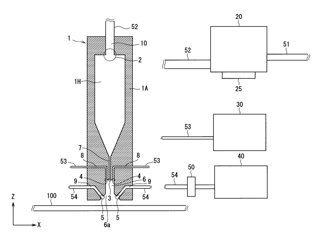 Oxide film deposition method and oxide film deposition device