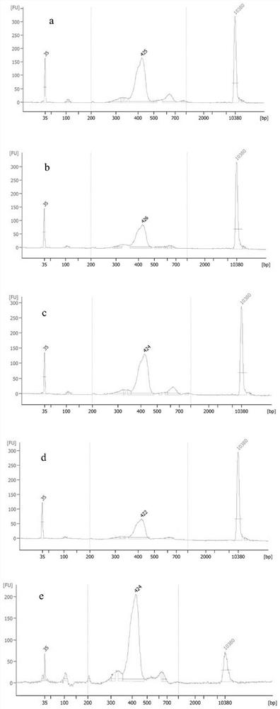 A method for constructing a universal gene detection library for hereditary familial hypercholesterolemia and its kit