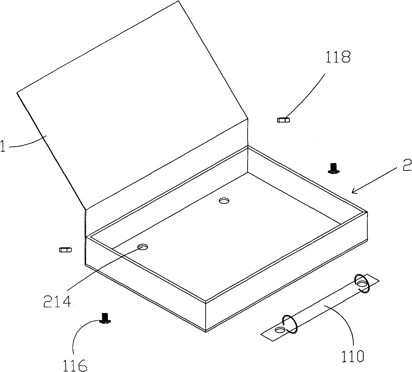 Combined file folder packaging box