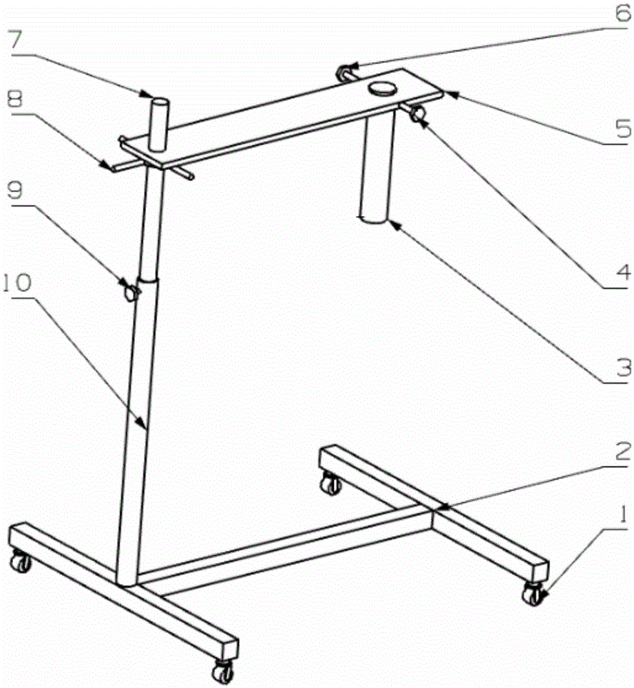 Portable manual feeding moxa stick-holding device