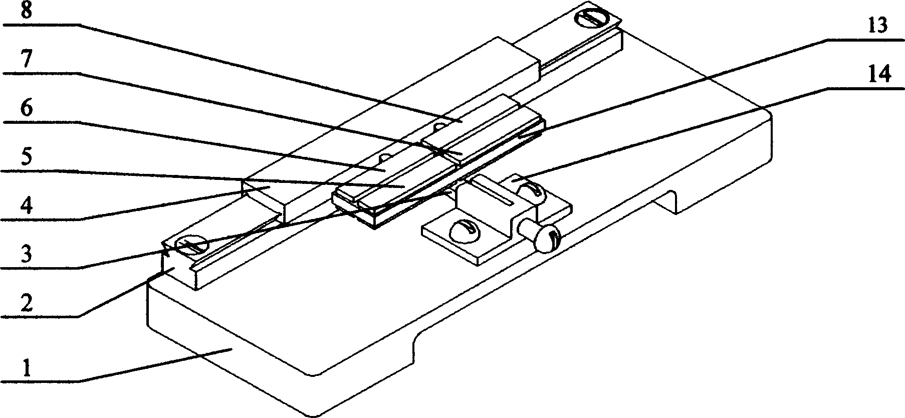 Linear ultrasonic motor