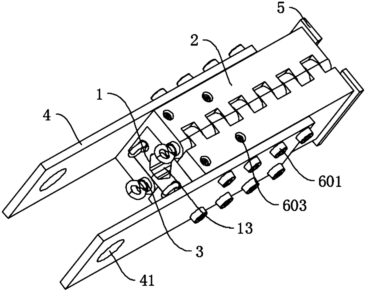 A self-locking cable grip