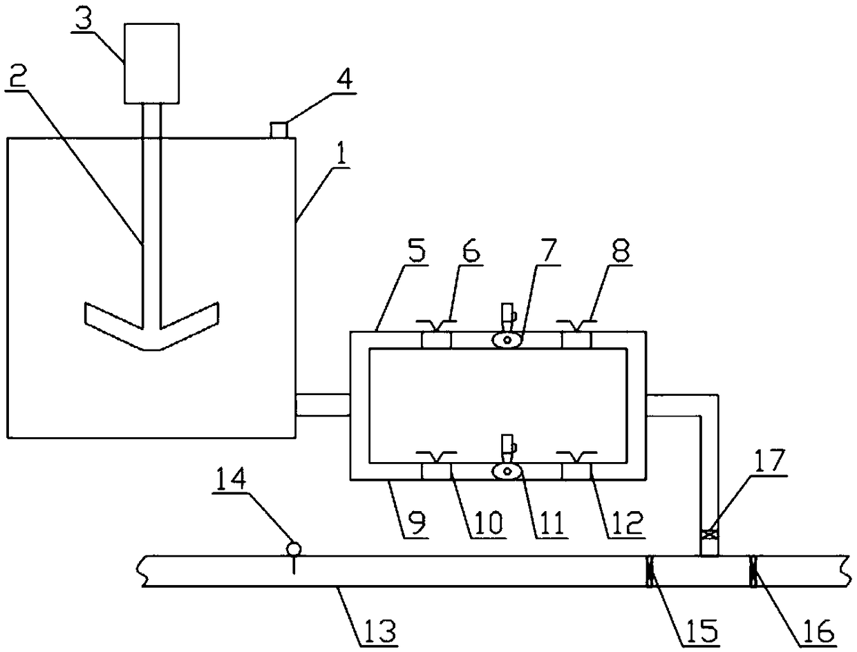 Full-automatic alkali adding device and alkali adding method