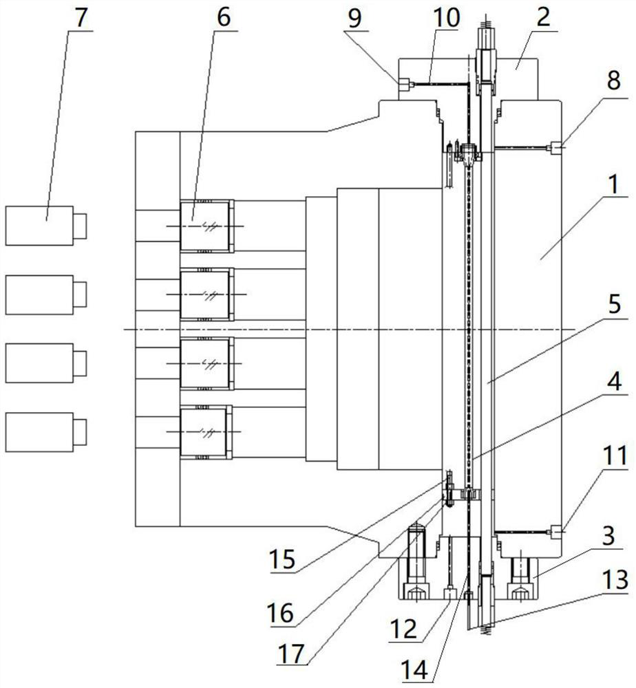 Miscible-phase pressure rapid measuring device