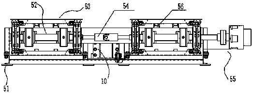 Automatic overturning equipment for middle groove double-sided welding