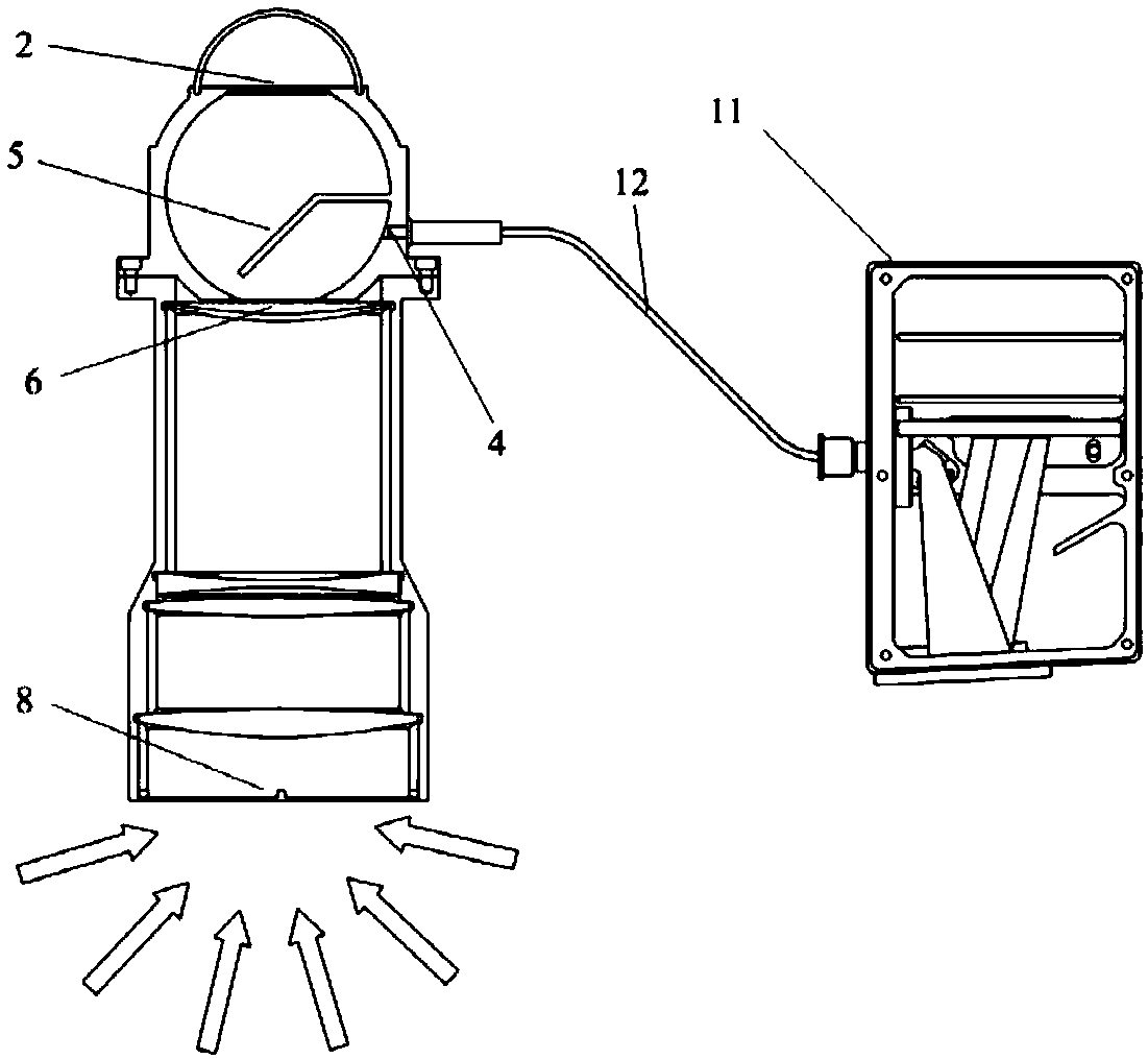 In-orbit scaling spectrum radiation observation and self-calibration method of satellite remote sensor