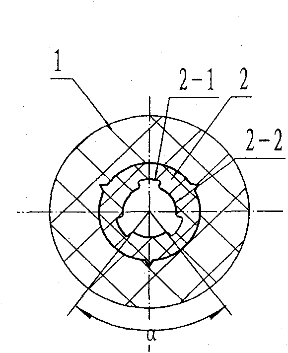 Energy-saving and low-noise spun yarn tube suitable for high-speed operation