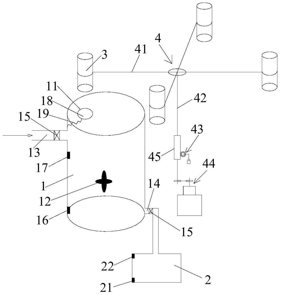 A device for automatically preparing foam stock solution from foam powder