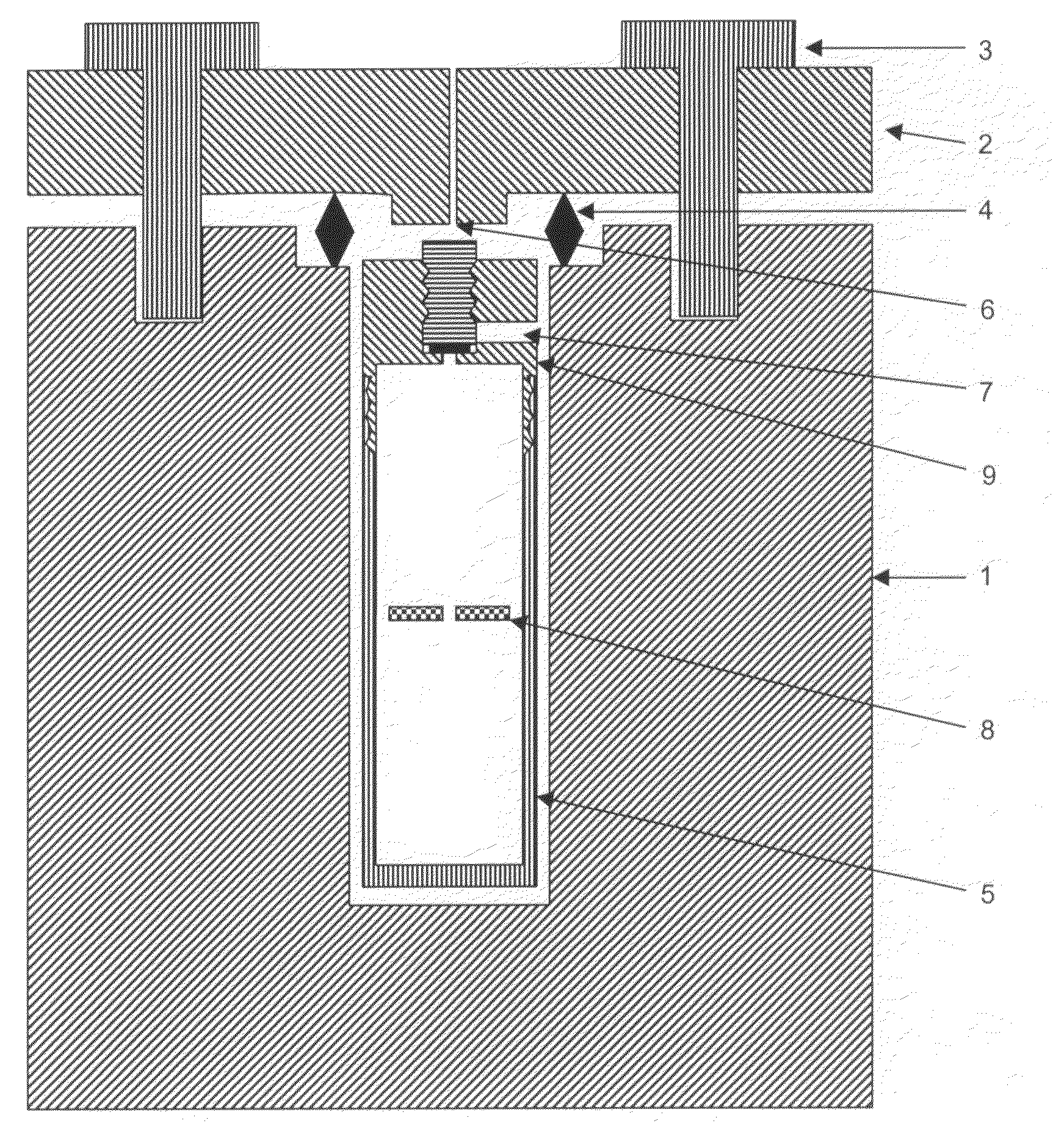 Method for growing large surface area gallium nitride crystals in supercritical ammonia and lagre surface area gallium nitride crystals