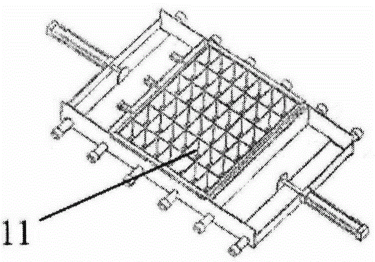 Pressing device for floors