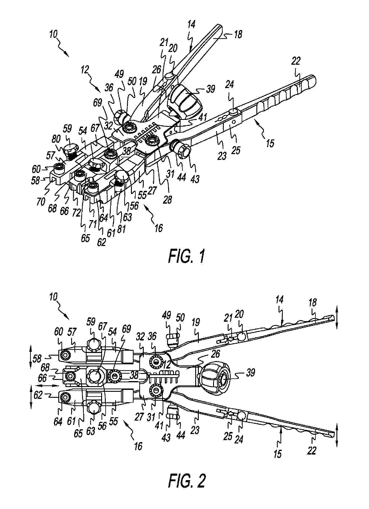 Orthopedic Retractor for Lateral Spine Surgery