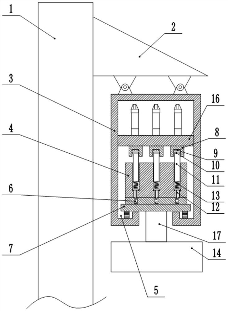 Suspension type intelligent mobile robot control system and method