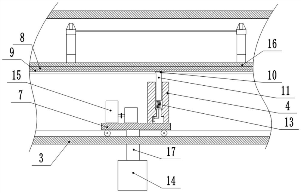 Suspension type intelligent mobile robot control system and method