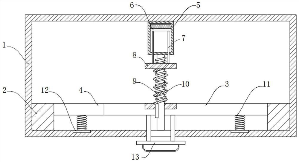 An overcurrent protection processing device