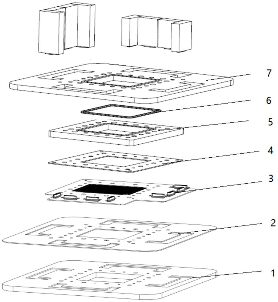 A sensor module suitable for a conductive multiphase flow wire mesh measurement system