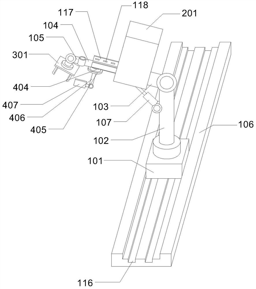 Movable seven-degree-of-freedom carrying mechanical arm