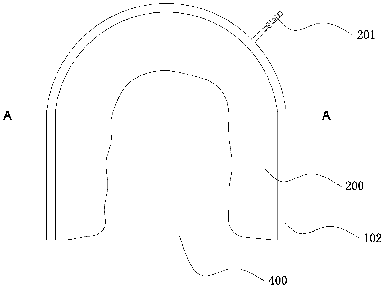 Method and device for improving stability of examined part in medical image examination process