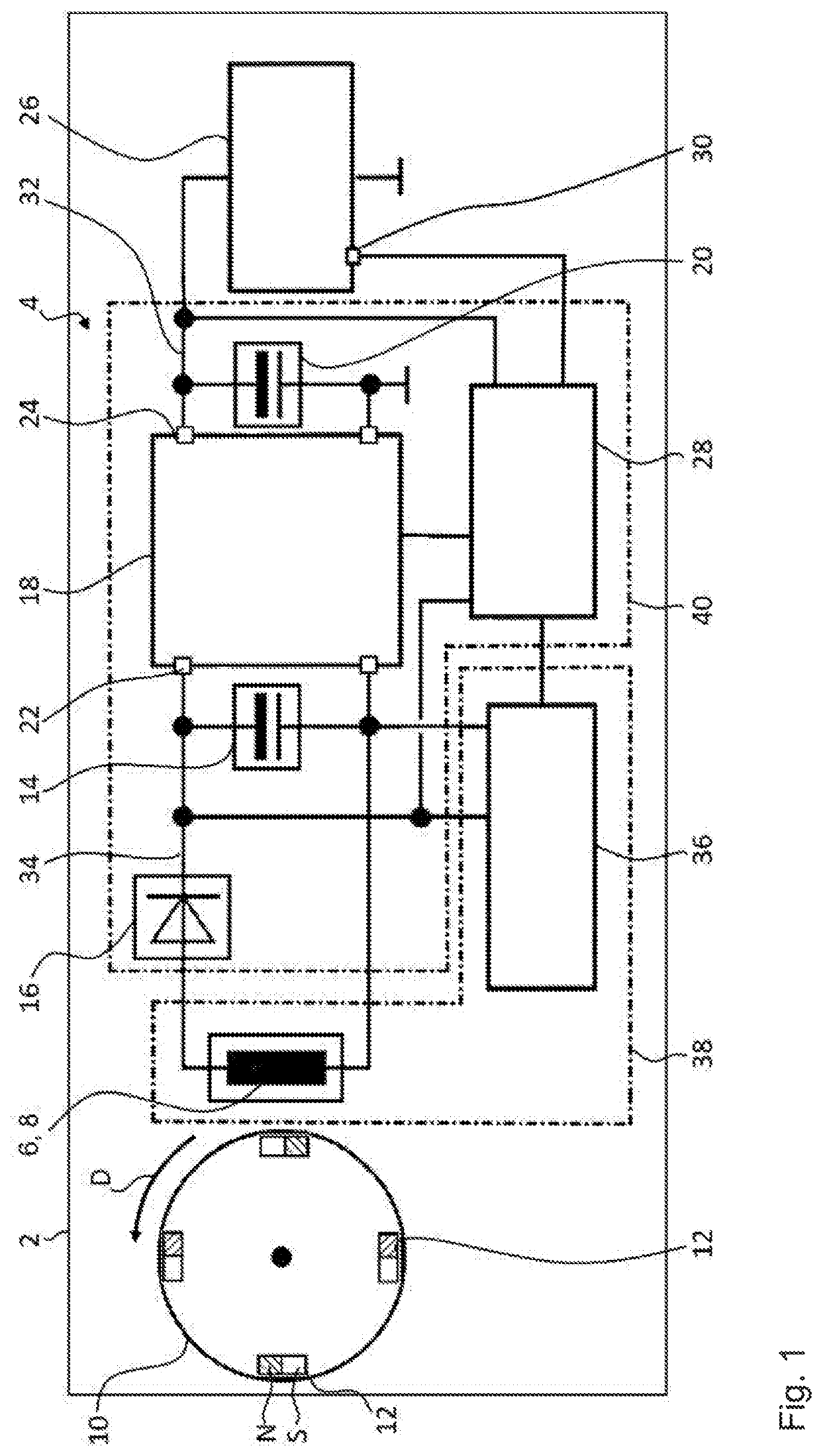 Ignition device, internal combustion engine and method for its operation