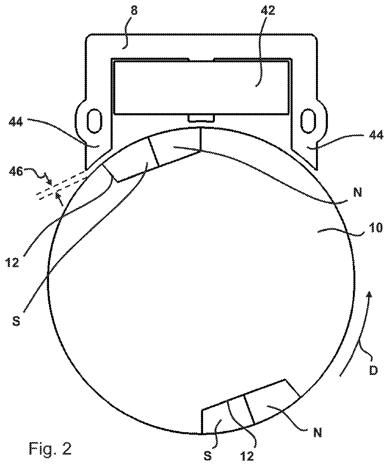 Ignition device, internal combustion engine and method for its operation