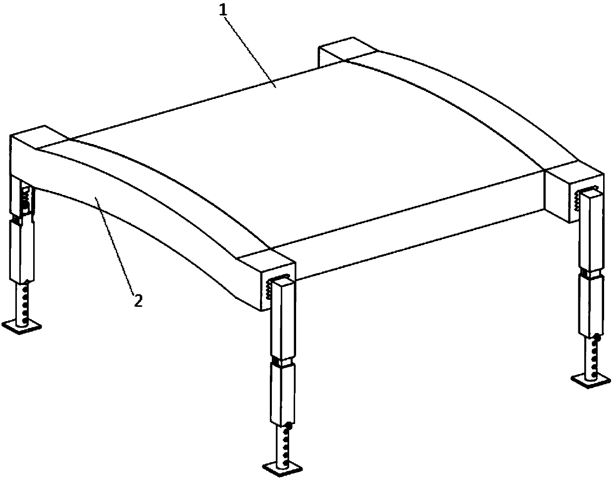 Building construction safety protection device