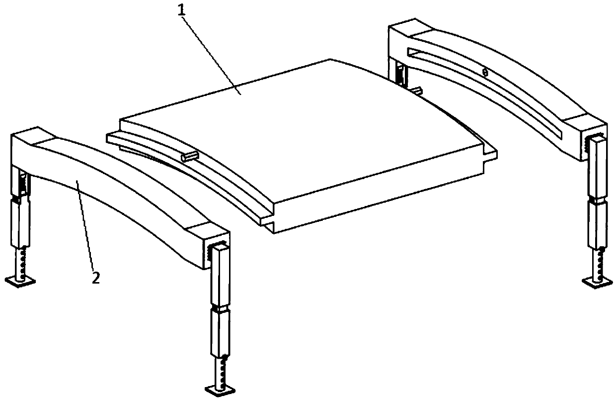 Building construction safety protection device