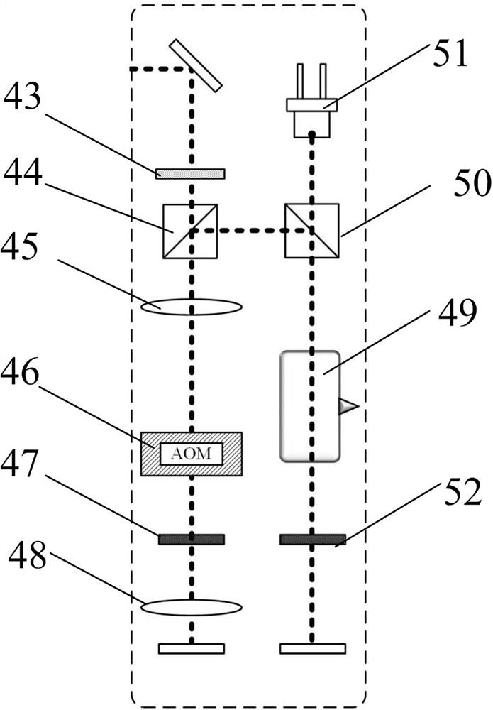 Displacement measuring device and method based on electromagnetic induction transparent atomic grating